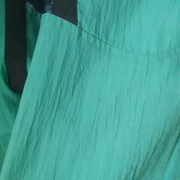 Vintage colourblock windbreaker light jacket blue teal Zellers - Picture 6 of 12